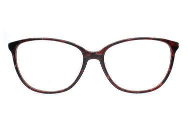 Women Insignia Eyeglasses: Isabelle -Burgundy - SpecSMART Eye Clinic (Front View)